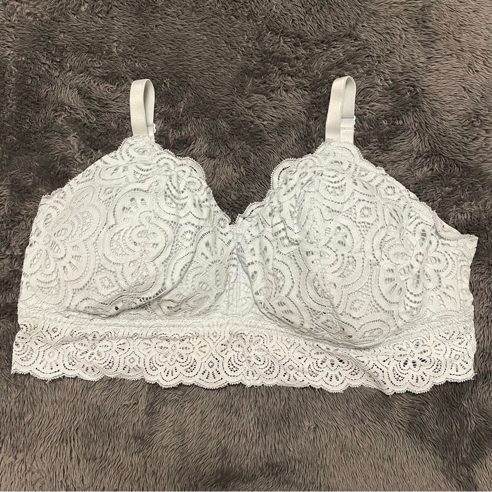 Aerie light blue lace bralette